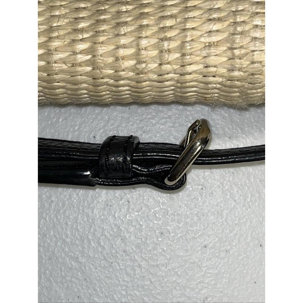 Kate Spade Crossbody Black With Silver Tone Hardware EUC - Picture 3 of 12